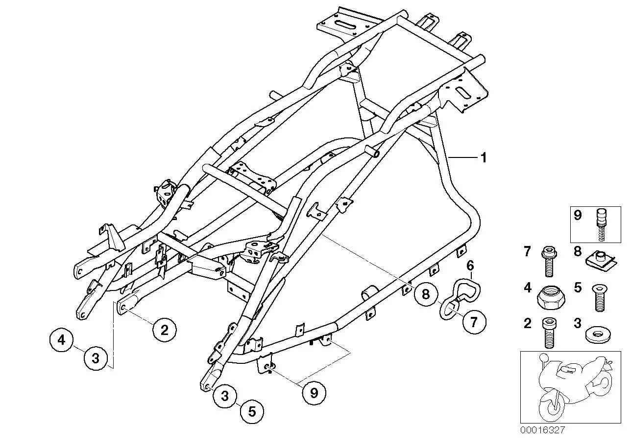 BMW Senkschraube 07119902296