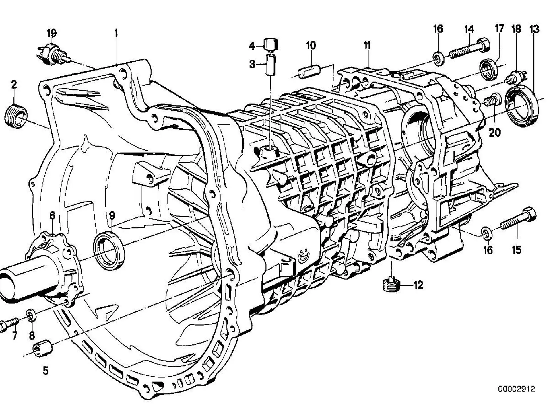 BMW Wellendichtring E30 E12 E21 E23 E24 E28 E32 E34 23121205342