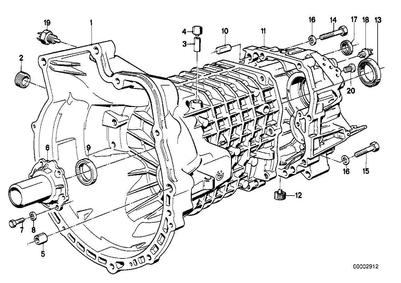 BMW Wellendichtring E30 E12 E21 E23 E24 E28 E32 E34 23121205342 -