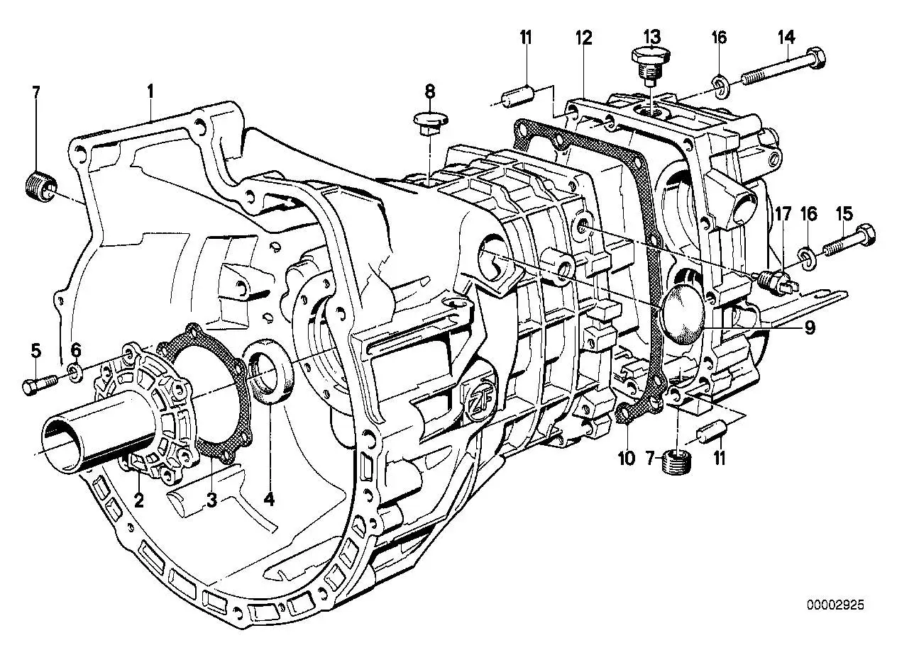 BMW Dichtung asbestfrei E28 E30 E34 23111224693 - Bildposition 10