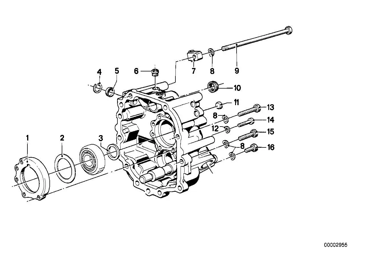 BMW Sechskantschraube 23211207159 - Bildposition 16