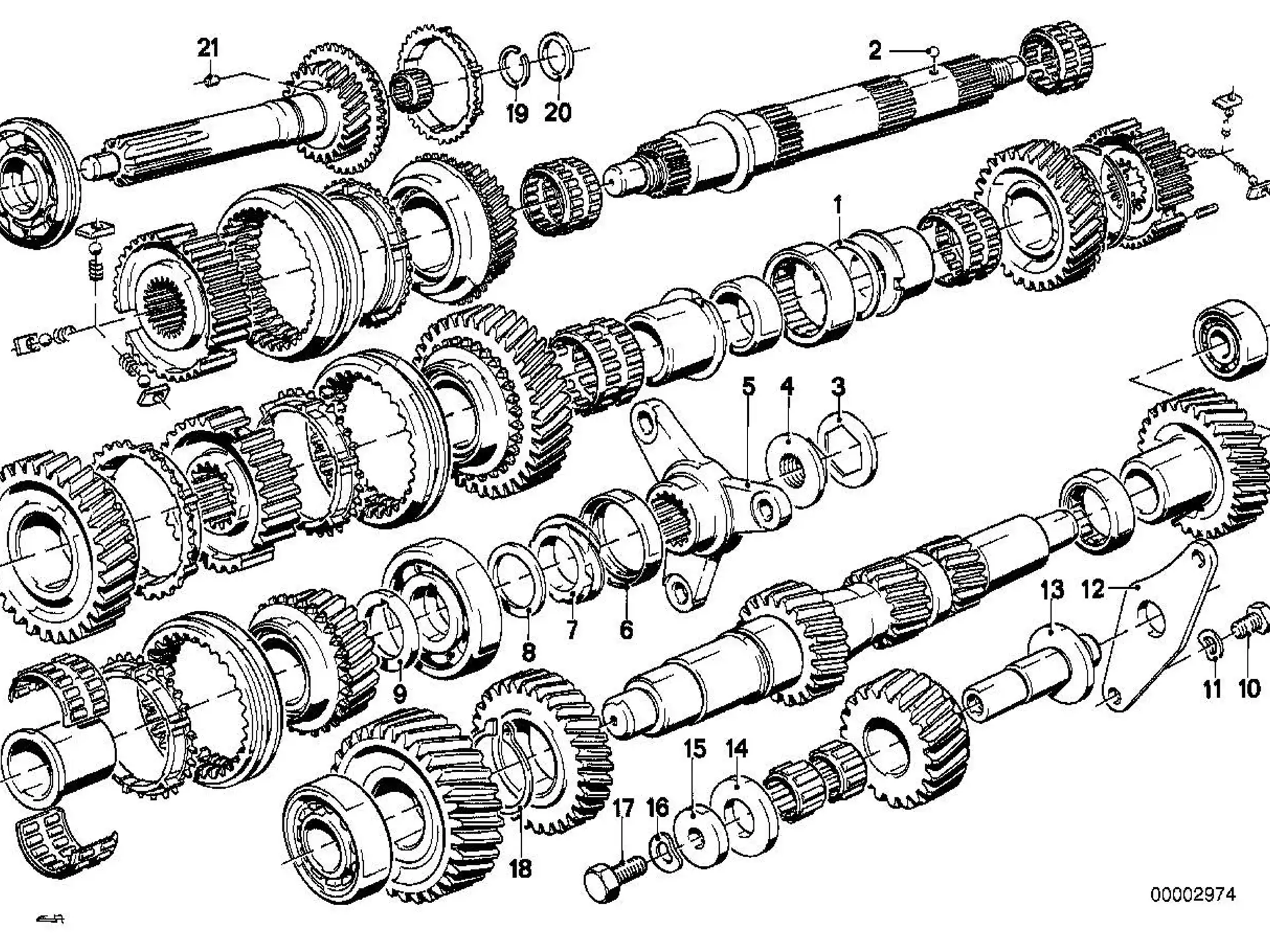 BMW Sechskantschraube R50 R60 R75 R90 R90S E12 E23 E24 E28 E30 E46 R52 R53 07119904152