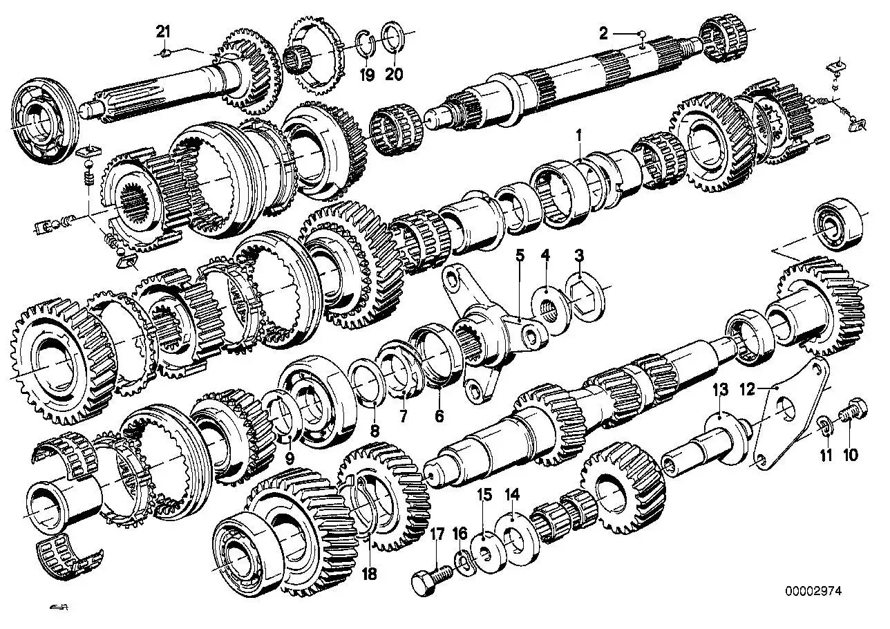 BMW Sechskantschraube R50 R60 R75 R90 R90S E12 E23 E24 E28 E30 E4