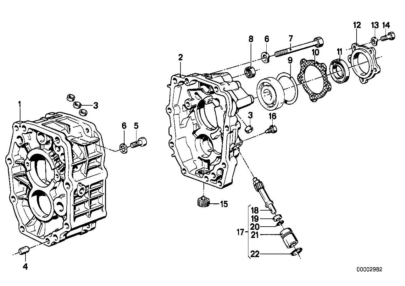 BMW Verschlussdeckel A61 E30 E12 E21 E23 E24 E28 E32 E34 E36 K30