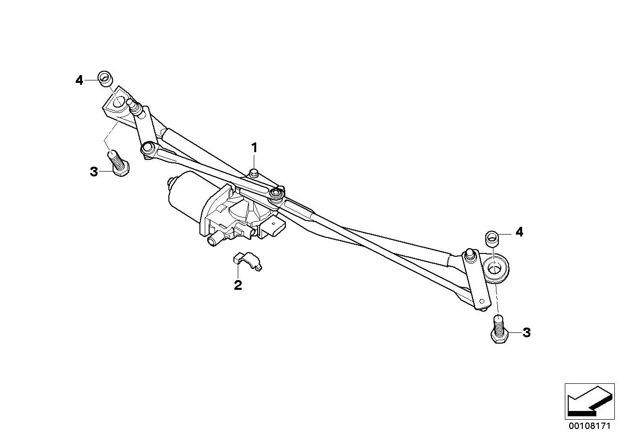 BMW Spannhebel E85 E86 E89 61617052597 - Bildposition 02