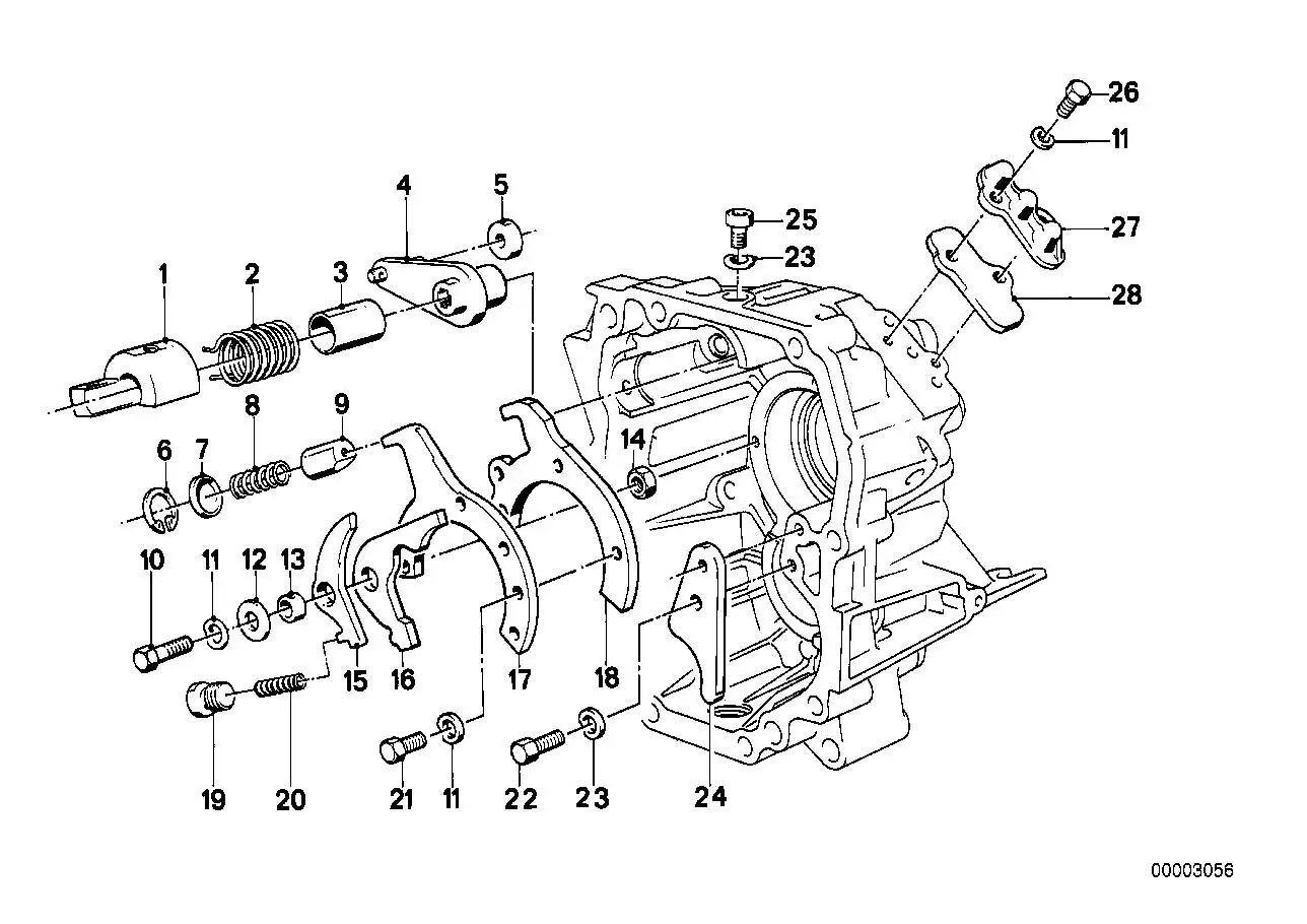 BMW Verschlussschraube A61 A67 A73 E36 E21 E23 E28 E30 E31 E32 E3