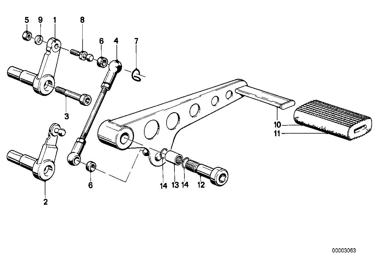 BMW Zylinderschraube R50 R60 R75 R90 R90S R45 R45T R65 R65T 23112