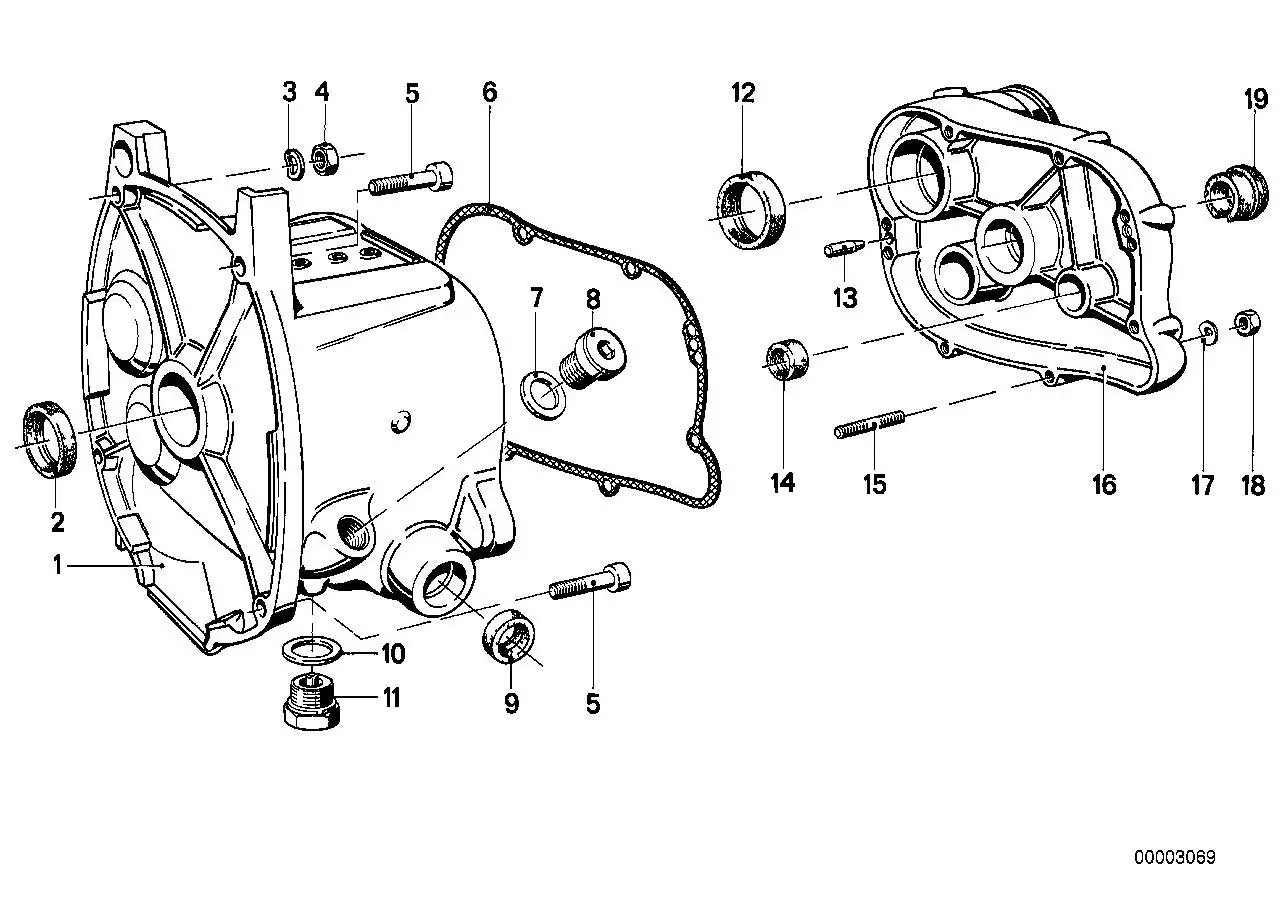 BMW Wellendichtring R50 R60 R75 23121231566 - Bildposition 12