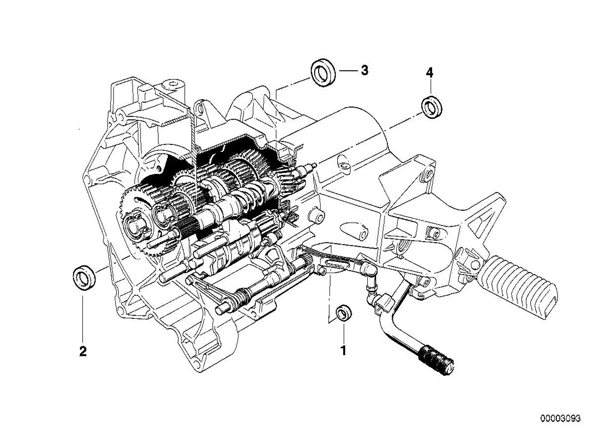 BMW Wellendichtring K30 K41 R21 R21A R22 R28 23122330139
