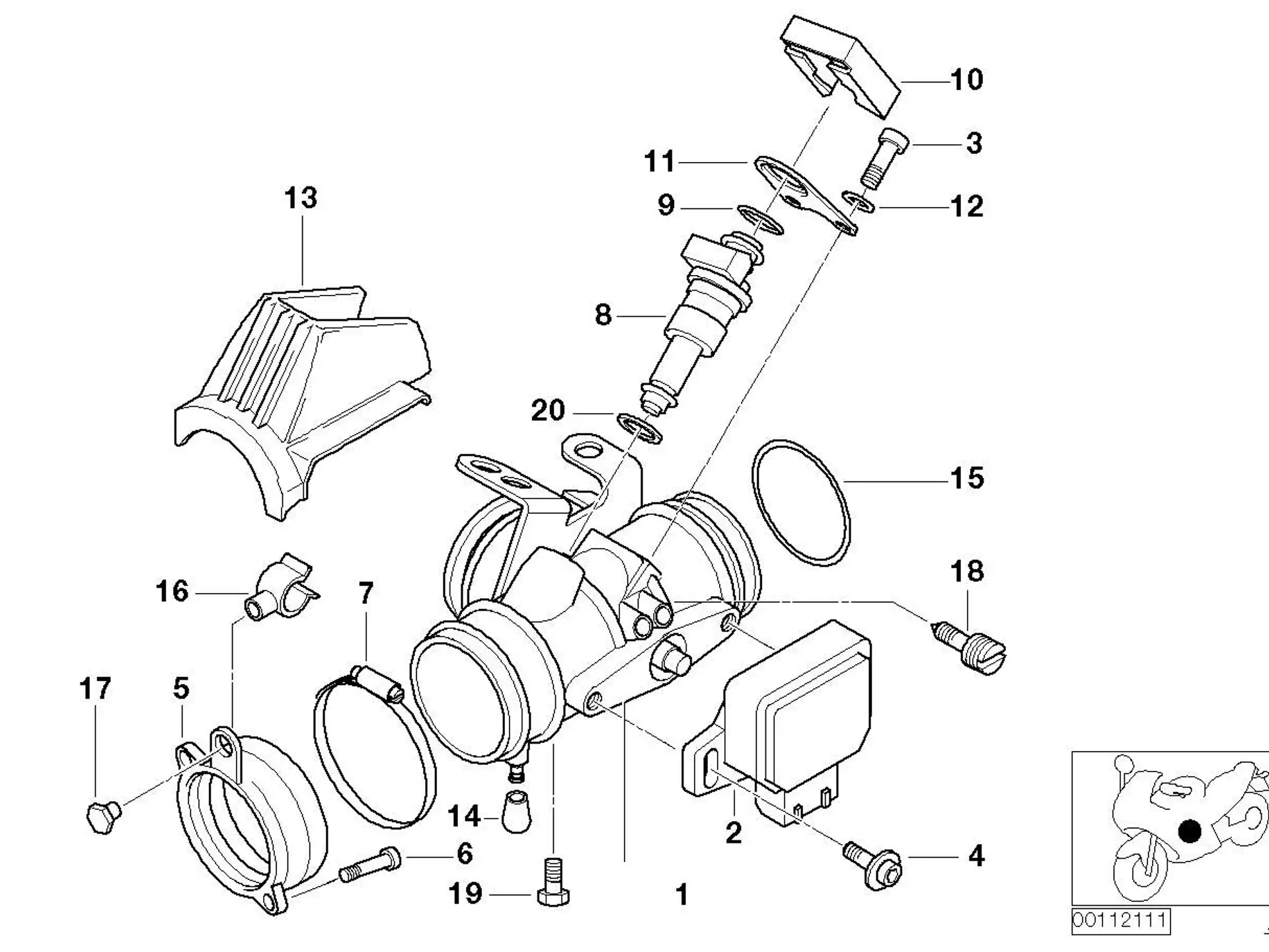 BMW O-Ring A61 R21 R21A R22 R28 13541341797