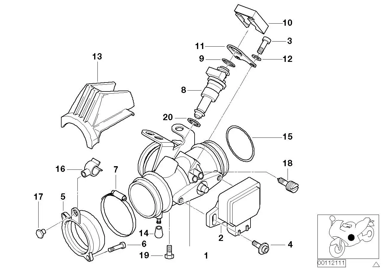BMW Einspritzventil 13641341352