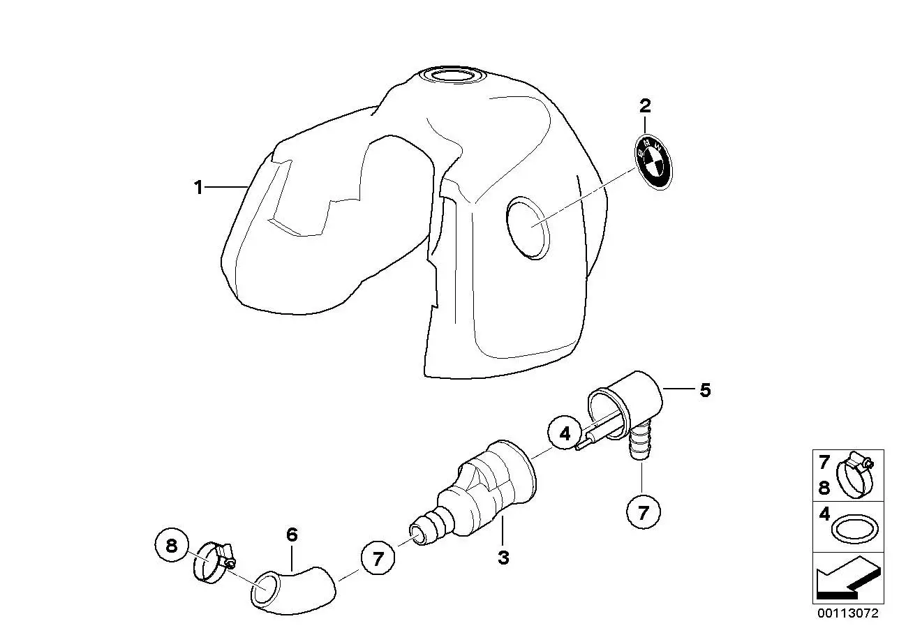 BMW Plakette R21A 16117664597