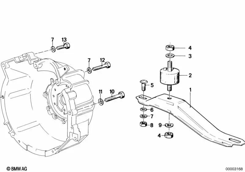 BMW Querträger 24711245178 - Bildposition 01