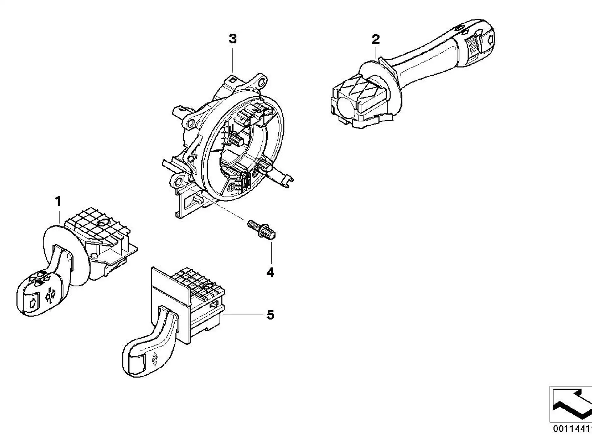 BMW Schalter Geschwindigkeitsregelung E85 E86 61316940989