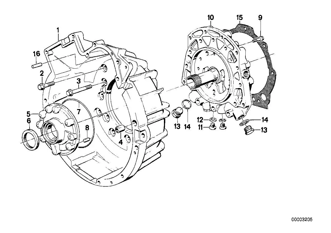 BMW Dichtung asbestfrei 24111215404 - Bildposition 15