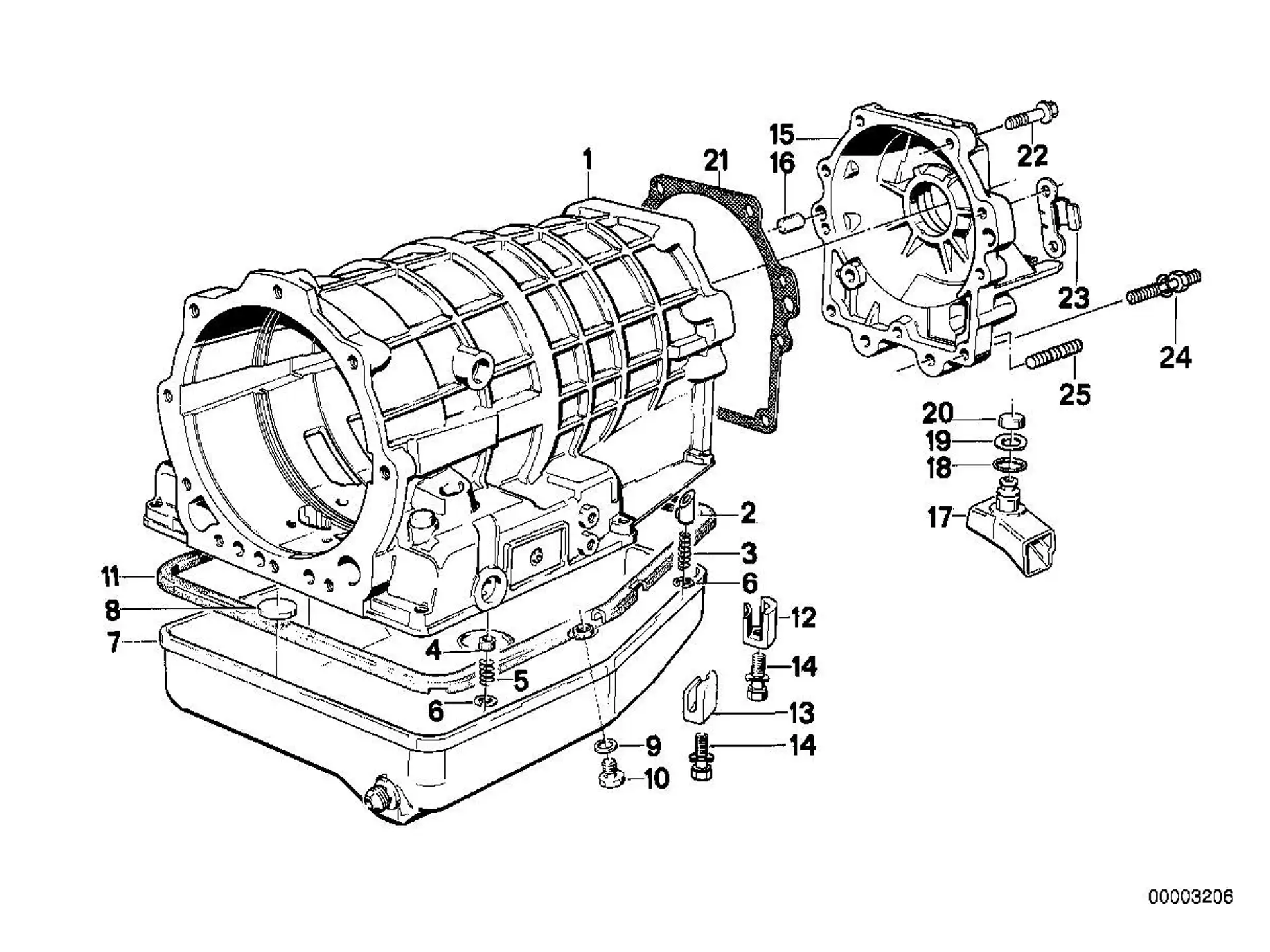 BMW Dichtring E23 E24 E28 E30 E31 E32 E34 E36 E38 E39 24111421508