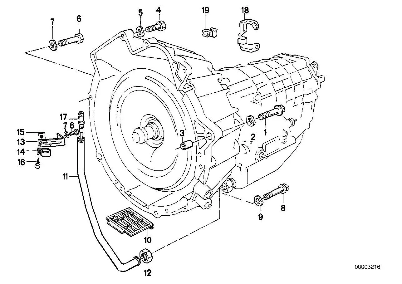 BMW Schutzgitter Zusatzlüfter E23 E24 E28 E30 E31 E32 E34 2411121