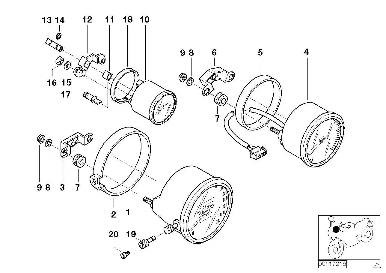 BMW Tülle R28 62112306812