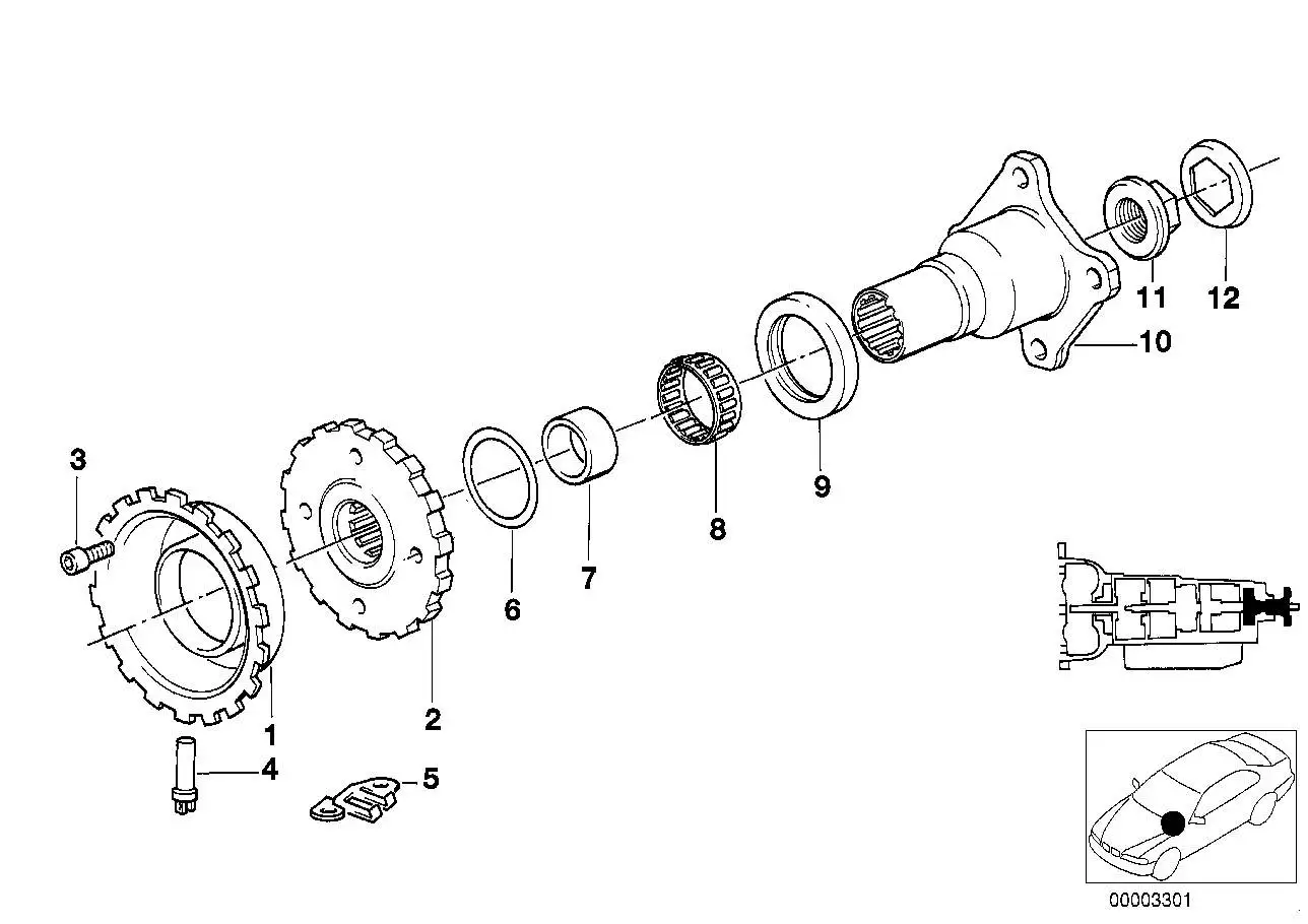 BMW Impulsgeber E23 E24 E28 E30 E31 E32 E34 E38 E39 E53 243412185