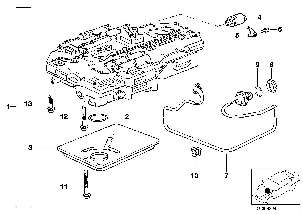 BMW O-Ring E23 E24 E28 E30 E31 E32 E34 24311218570 - Z1, 5er, 6er