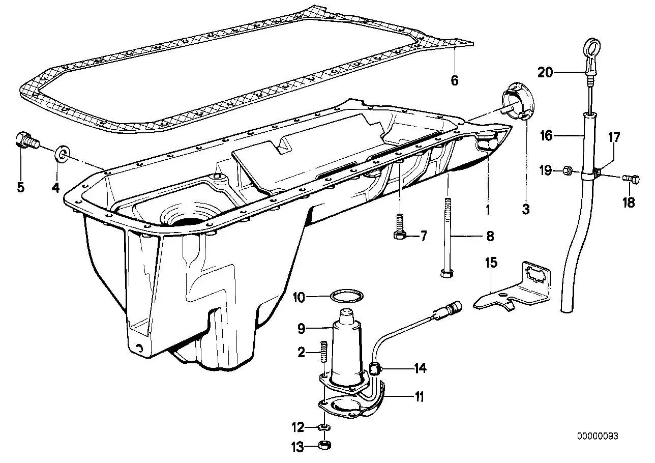 BMW Niveauschalter E24 E34 12611312343 - 6er E24 Coupe, 5er E34 L