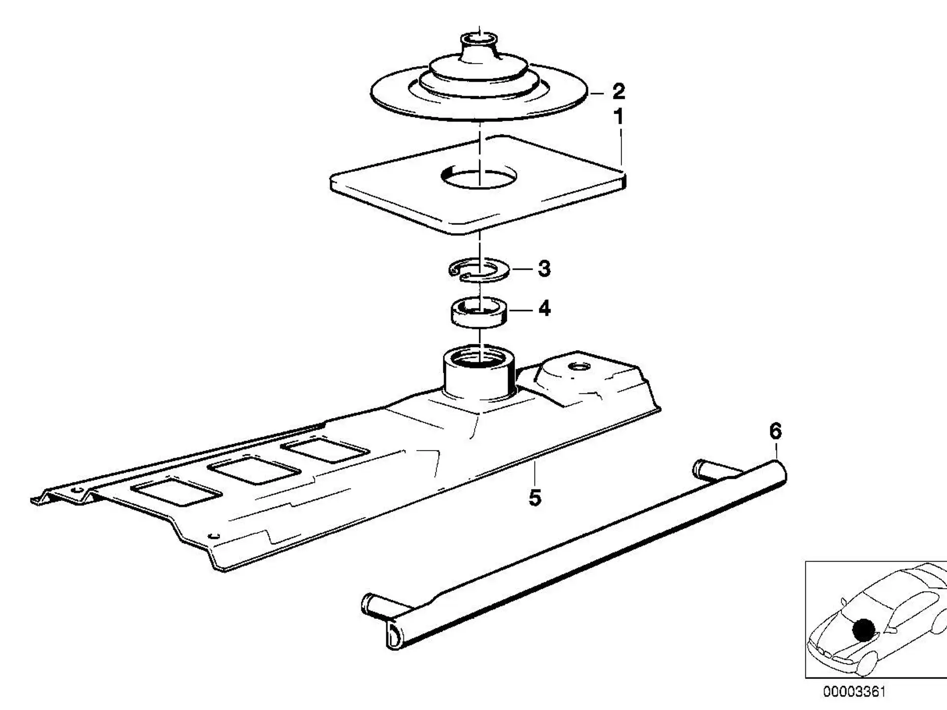 BMW O-Ring E21 E23 E24 E28 E30 E32 25111221243