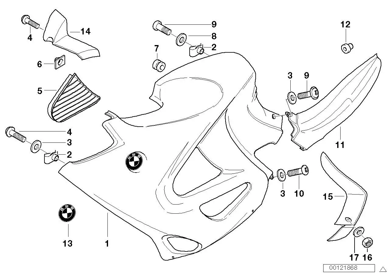 BMW Beinschutz links K41 46637674999