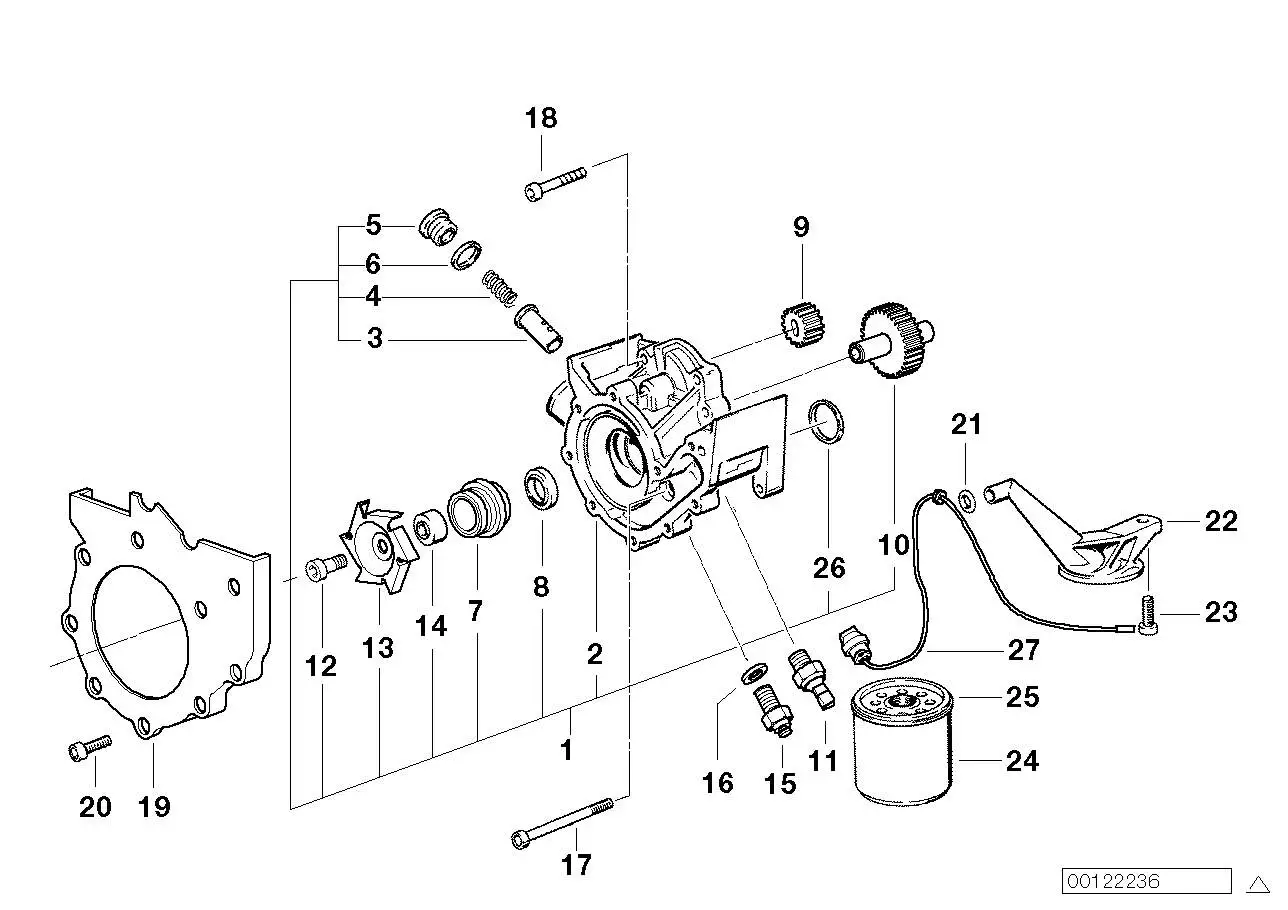 BMW Zahnrad K41 11411464905