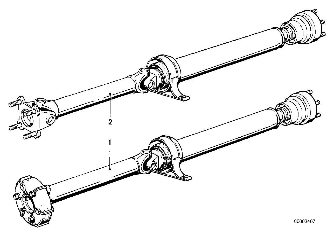 BMW Gelenkwelle Automatikgetriebe E34 26111227671