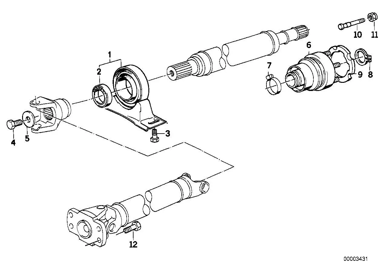 BMW Sechskantschraube 07119913900 - Bildposition 12