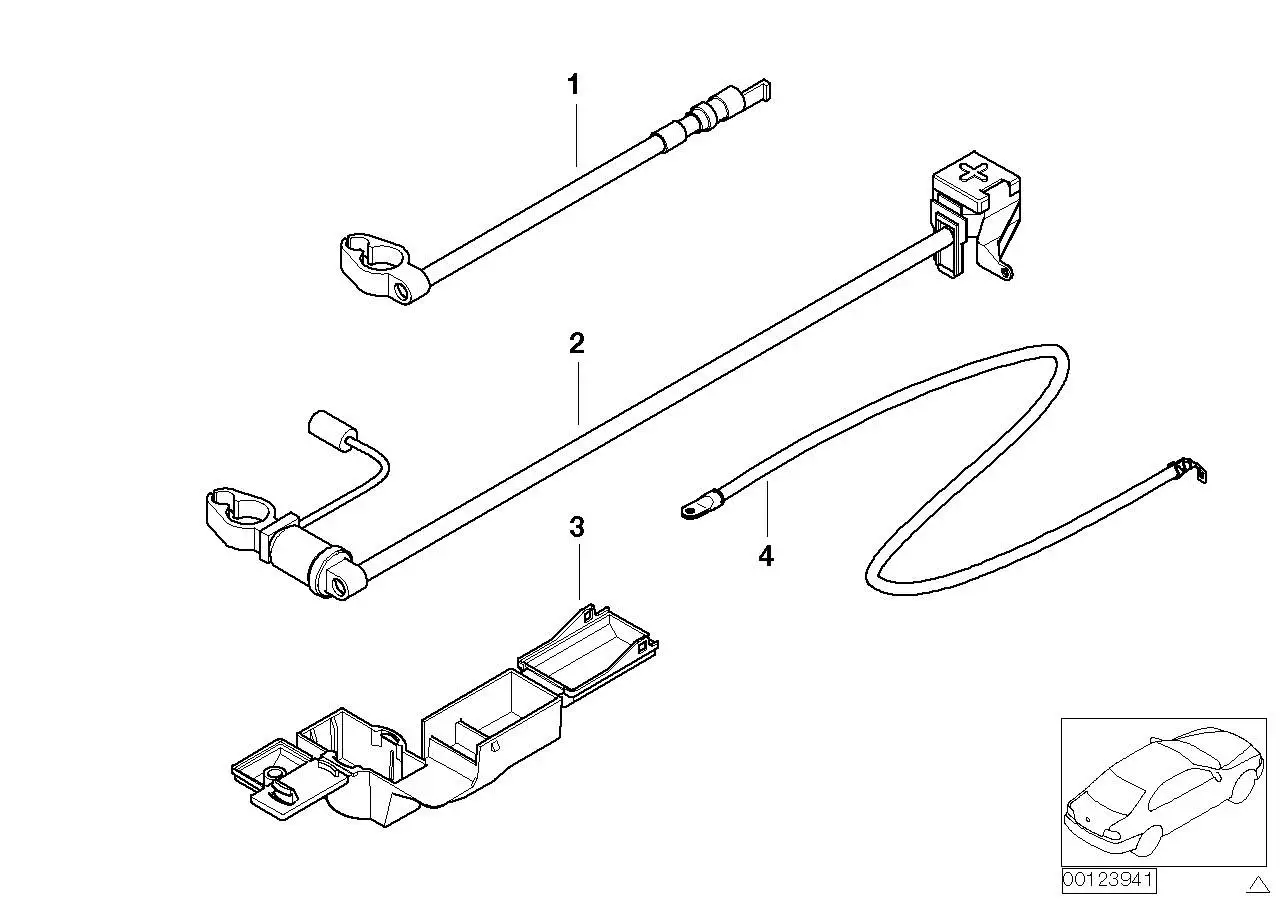 BMW Abdeckung E46 E52 61218385762