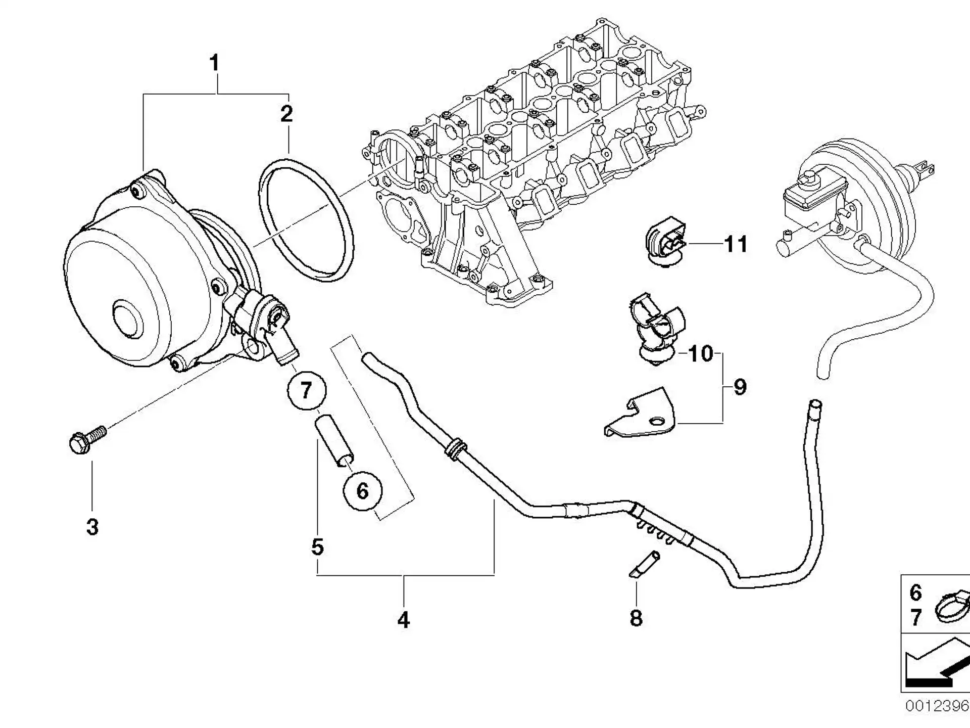 BMW O-Ring E34 E36 E38 E39 E46 E53 E60 E61 E63 E64 E65 E66 E70 E71 E83 E87 E90 E91 E92 E93 11667794767