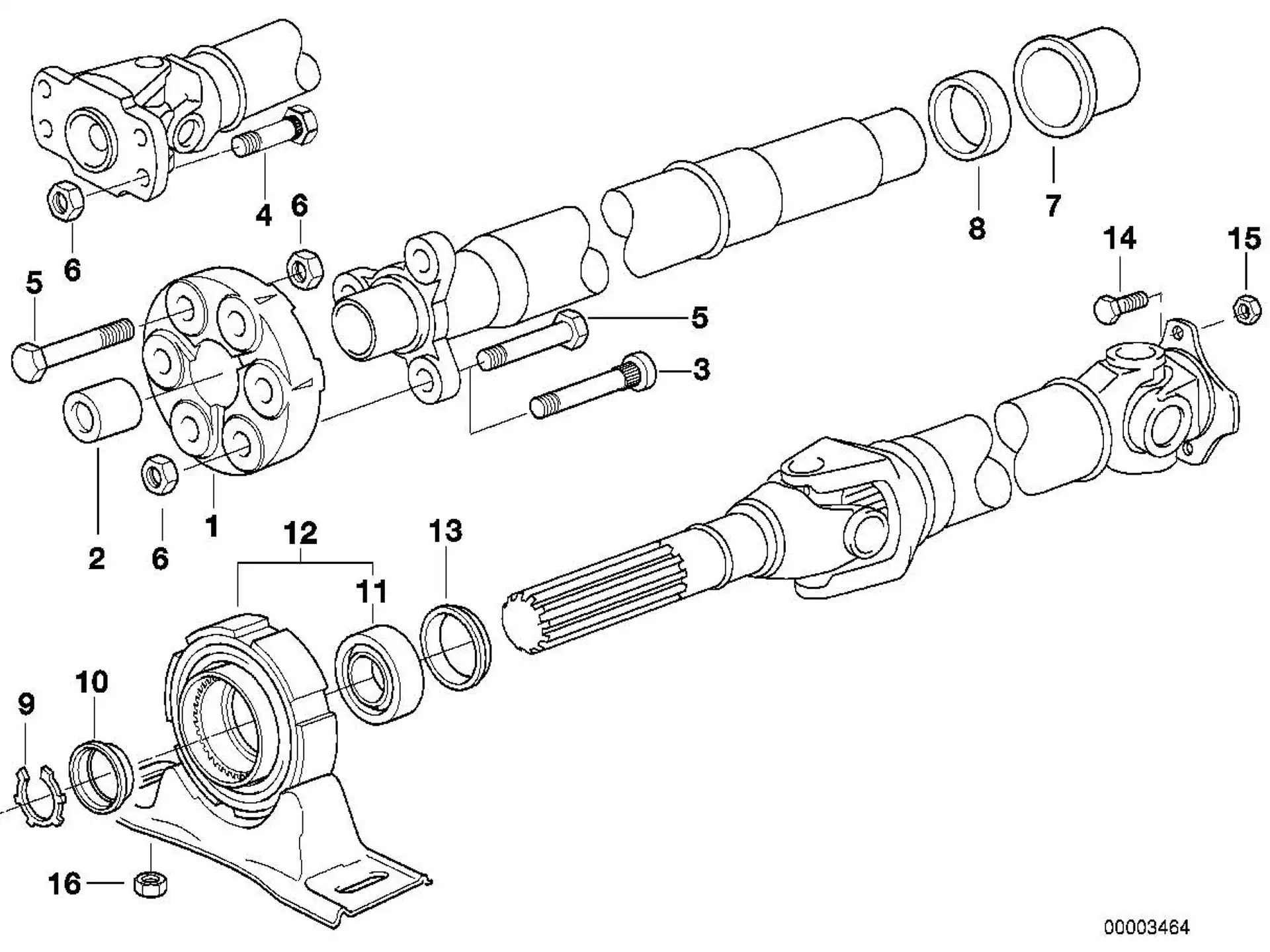 BMW Sechskantschraube E30 E32 E34 E36 E84 E90 E91 F01 F02 F06 F07 F10 F11 F15 F20 F21 F22 F23 F31 F32 F33 F36 G01 G02 G05 G06 G07 G11 G12 G14 G16 G20 G21 G28 G30 G31 G32 26117523709