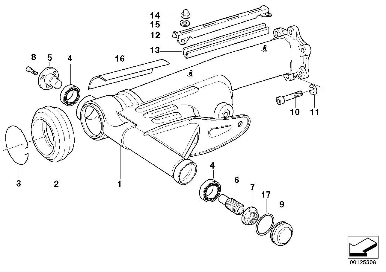BMW Faltenbalg K30 K41 33171454552