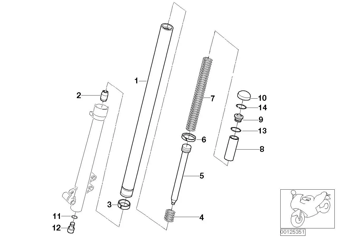 BMW Anschlag K70 K72 31427666238 - Bildposition 02