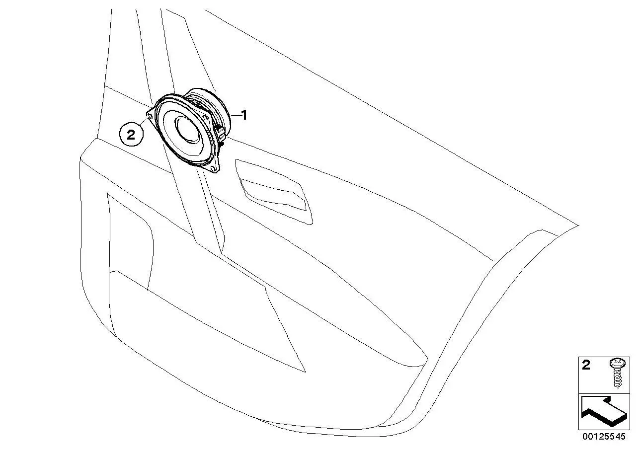 BMW Linsenschraube E60 E61 E63 E64 07147120341 - Bildposition 02