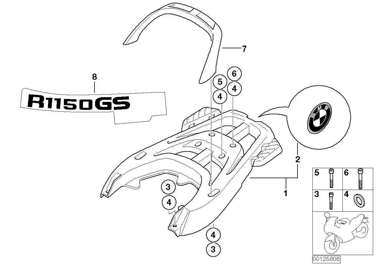 BMW Haltegriff R21A 46547664392 - Bildposition 07