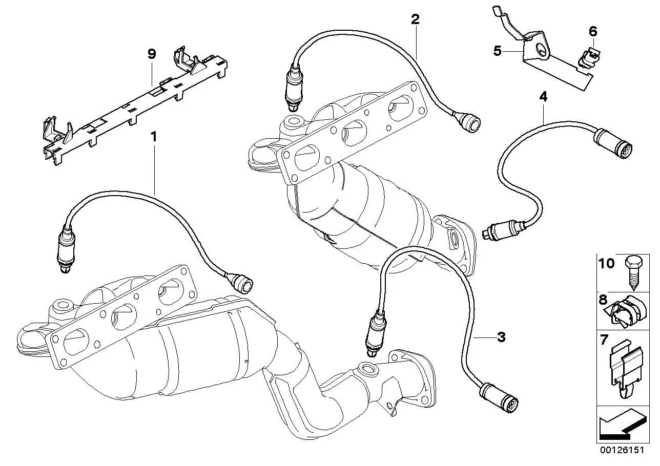 BMW Lambda-Regelsonde 11787523435