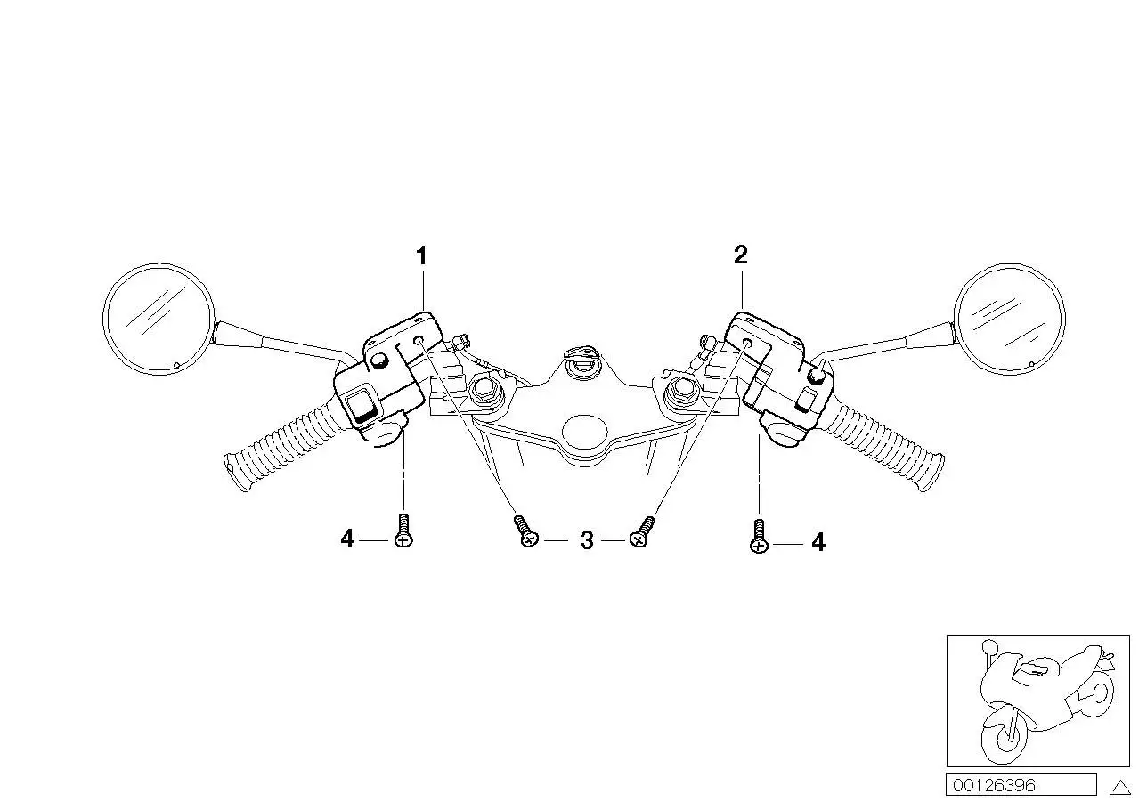 BMW Kombischalter links R22 61317708341
