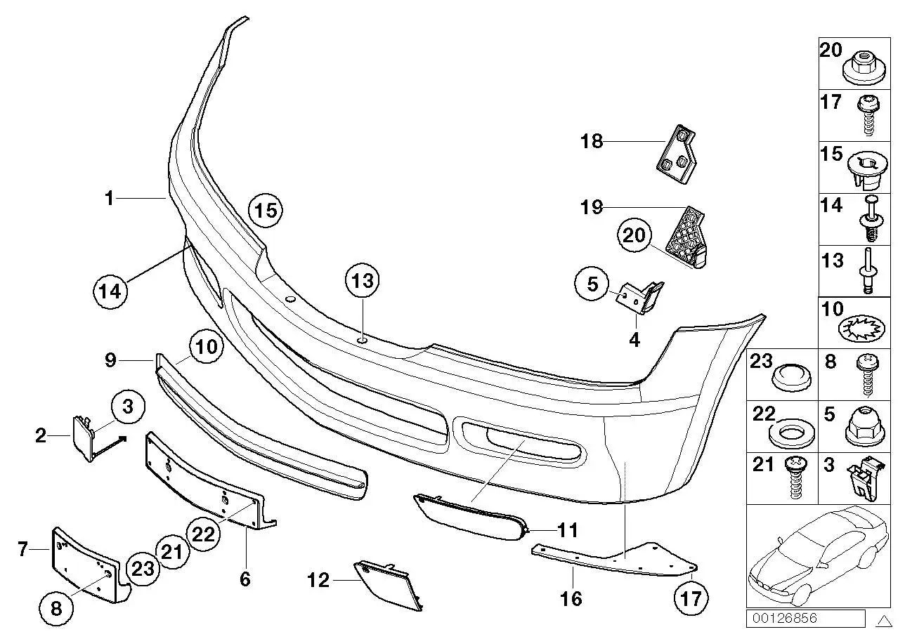 BMW Abdeckung links 51118397865 - Bildposition 11