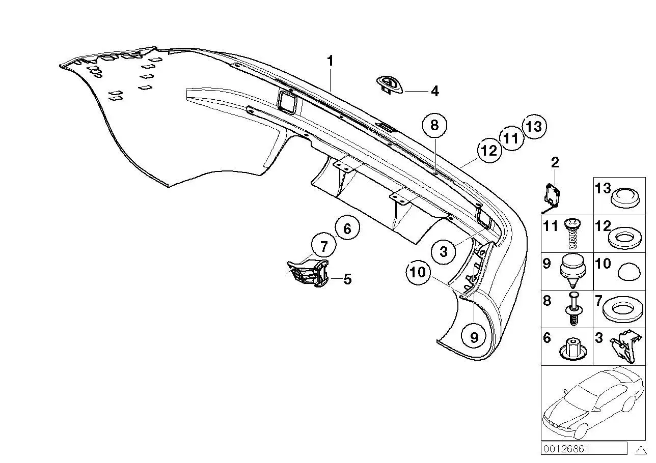 BMW Abdeckung grundiert 51128398771 - Bildposition 02