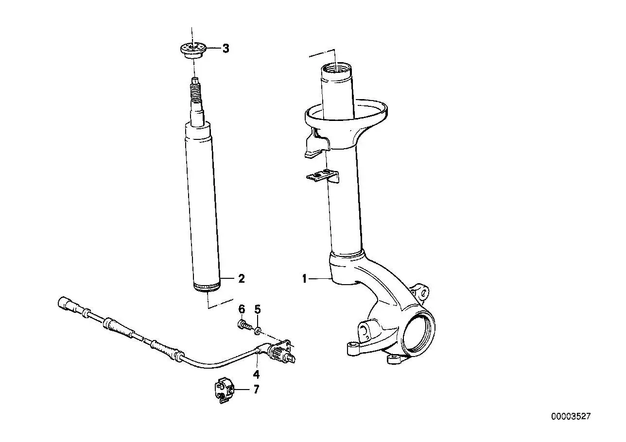 BMW Impulsgeber E30 34521178788 - Z1 E30