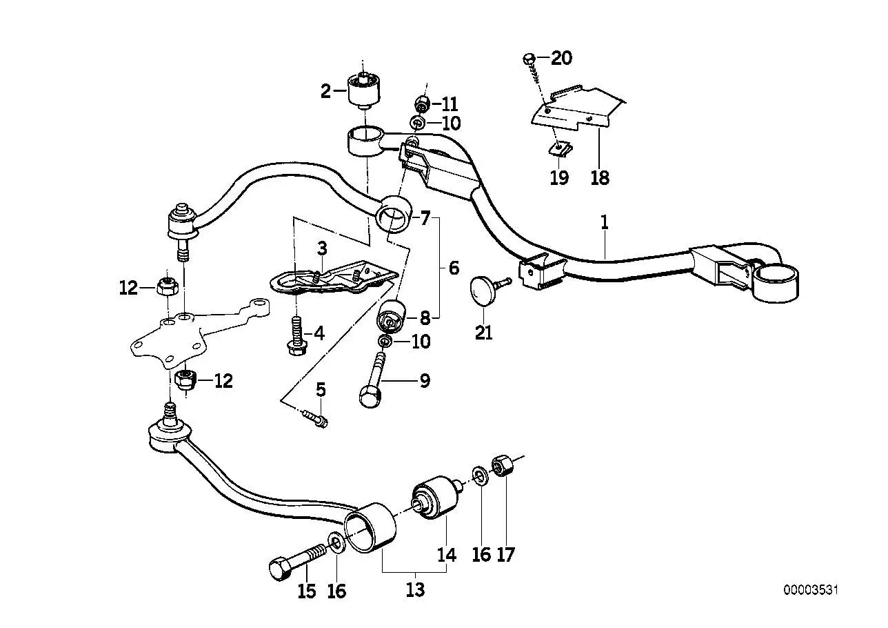 BMW Sechskantschraube E32 07119914852