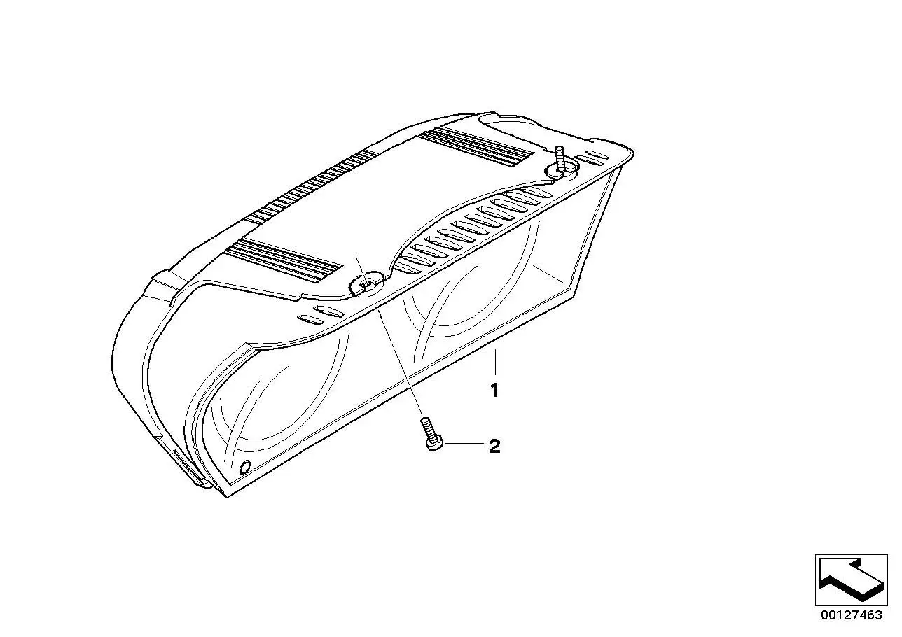 BMW Instrumentenkombination uncodiert E84 E90 E91 E92 E93 6210931