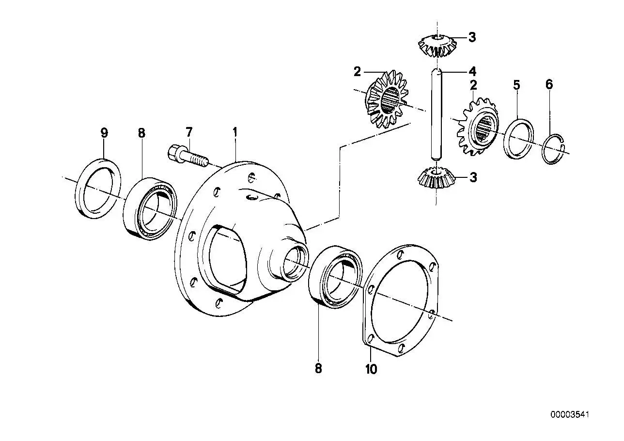 BMW Vorderachswellenrad 31531211419 - Bildposition 02