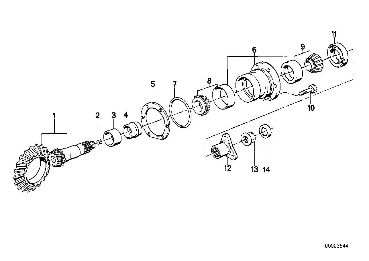 BMW Bundmutter E12 E23 E24 E30 E34 31521211089 - Z1, 5er, 6er, 7e