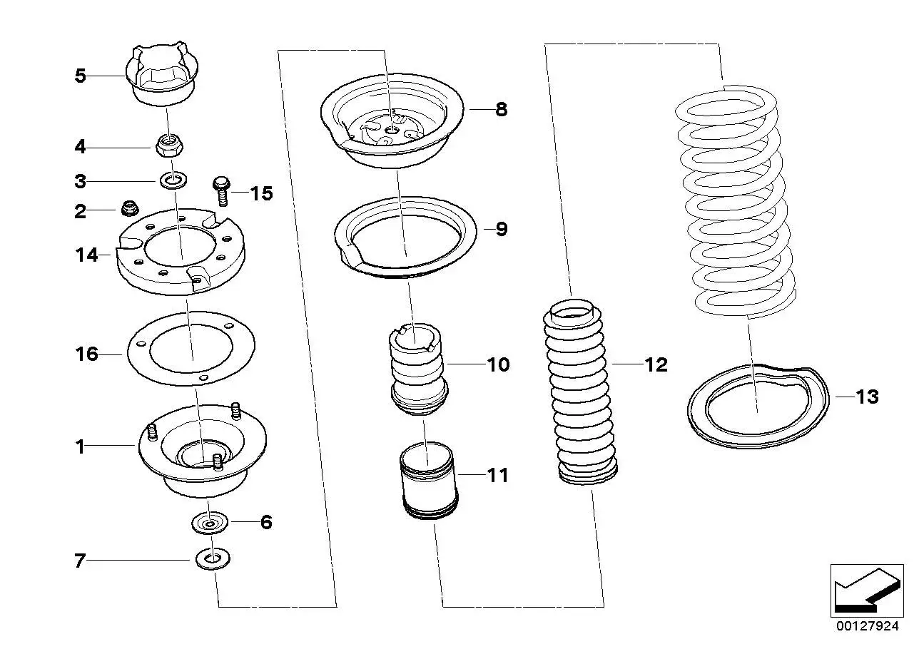 BMW Adapter E32 E34 E36 E39 31331091595 - Z3 E36, 5er E34, 5er E3