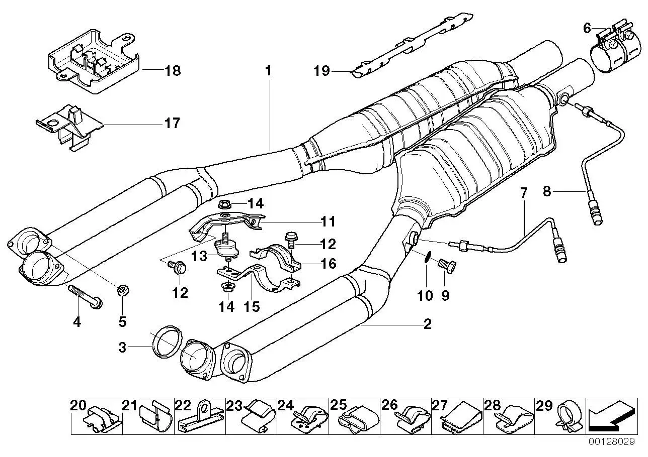 BMW Sechskantschraube E24 E28 E31 E32 E34 E38 E39 E52 11621716352