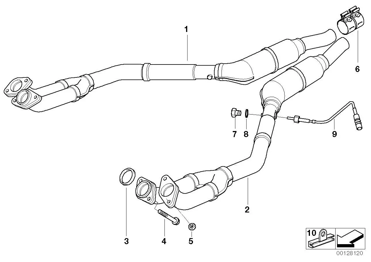 BMW Lambdasonde E38 11781704259