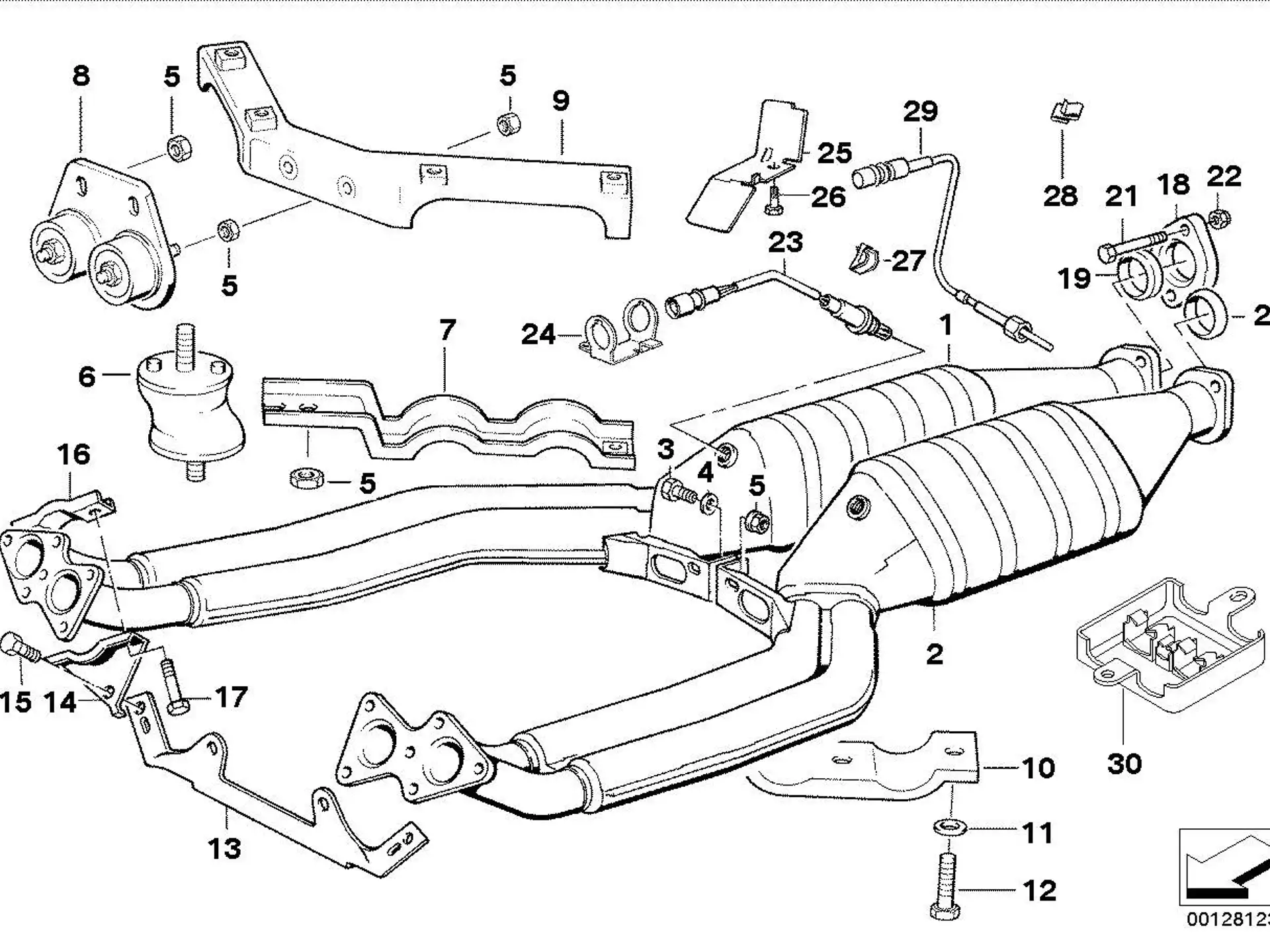 BMW Dichtring E31 E32 E34 18111723531